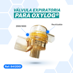 Válvula de ventilación para Oxylog® 2000/3000