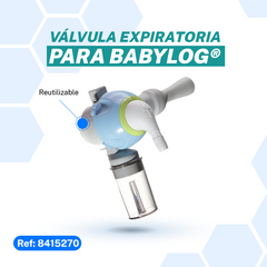 Válvula espiratoria para Babylog® VN 500, reutilizable